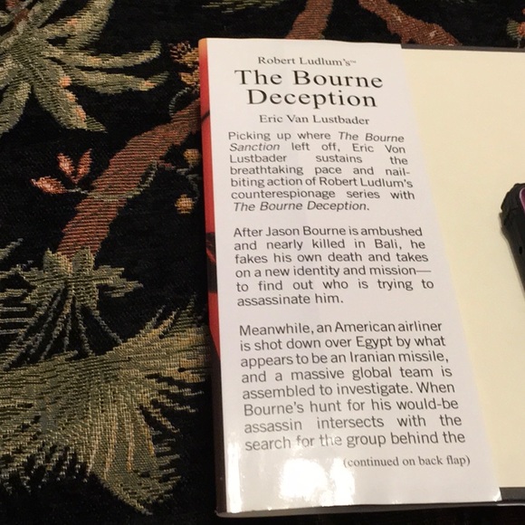 ROBERT LUDLUM’S,by Eric Van Lustbader,TheBourneDeception, MYSTERY/THRILLER - Picture 3 of 4